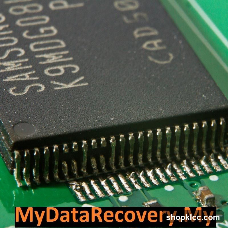 Close-up of a computer chip