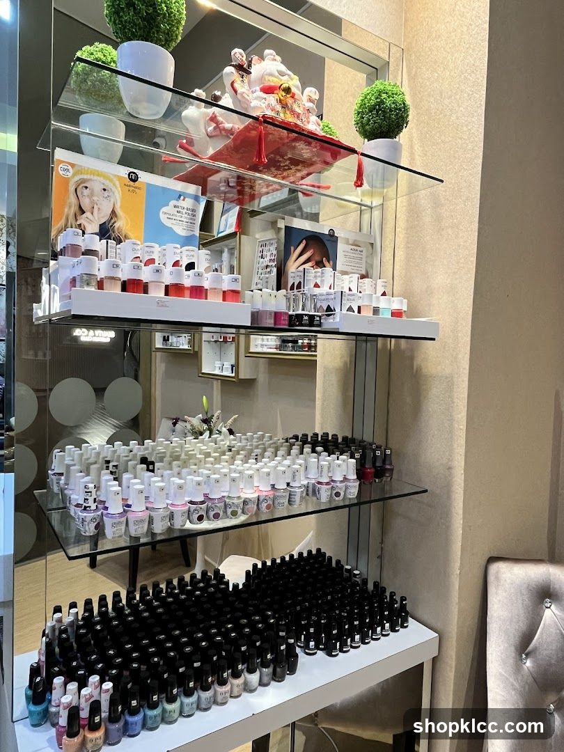 Nail Polish Display