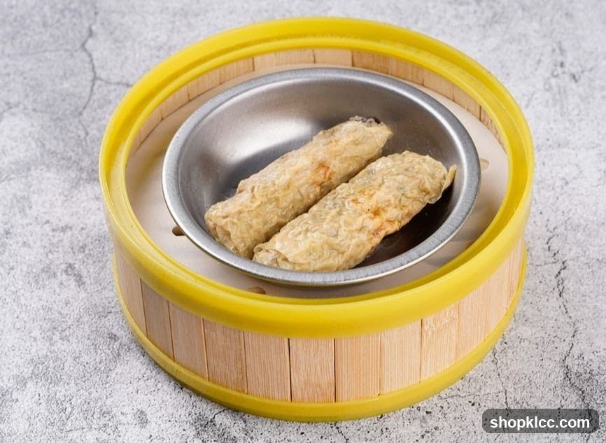 Steamed Bean Curd Rolls