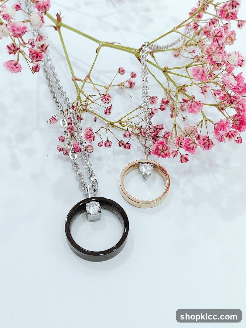 Jewelry Display with Flowers