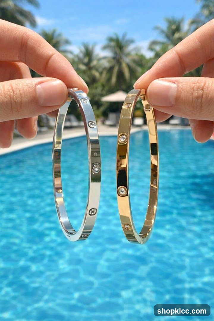 Jewelry Display by Poolside