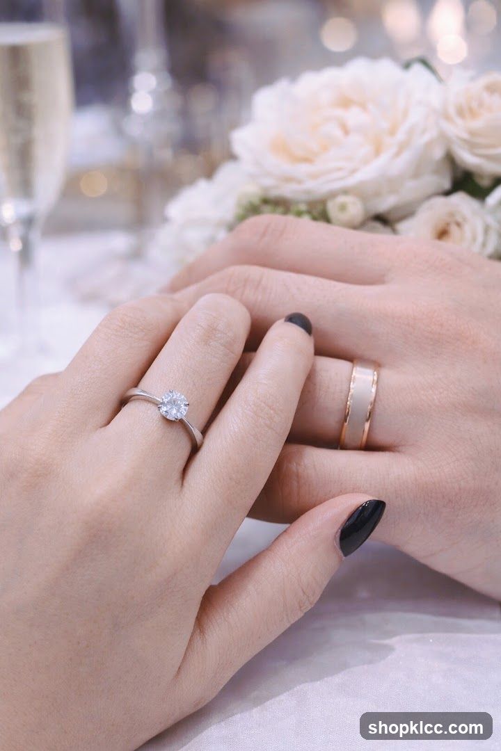Wedding Rings on Hands