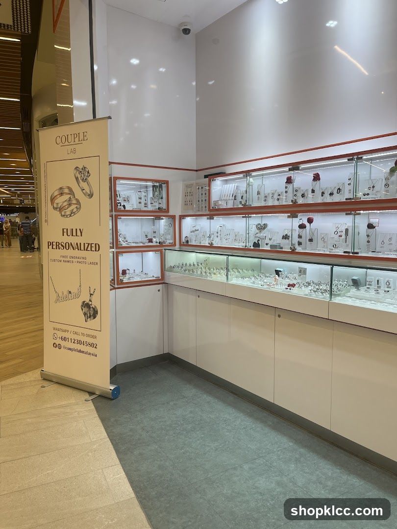 Couple Lab Jewelry Store Interior