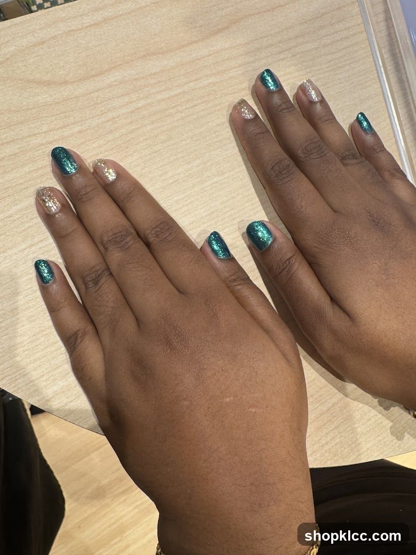 Glitter Nails