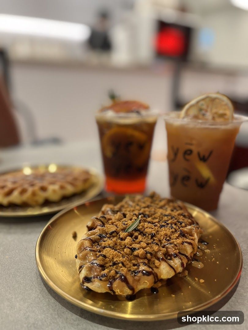 Waffles and Drinks