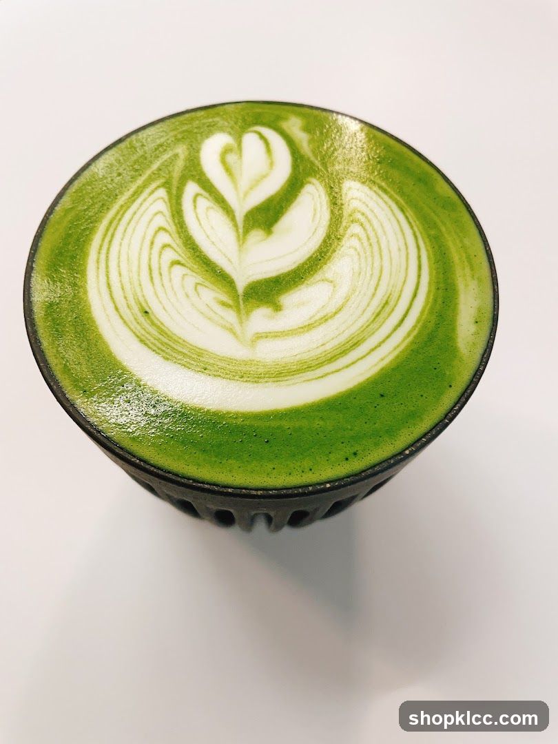 Matcha Latte Art