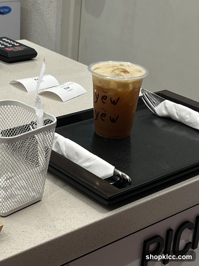Drink on Tray