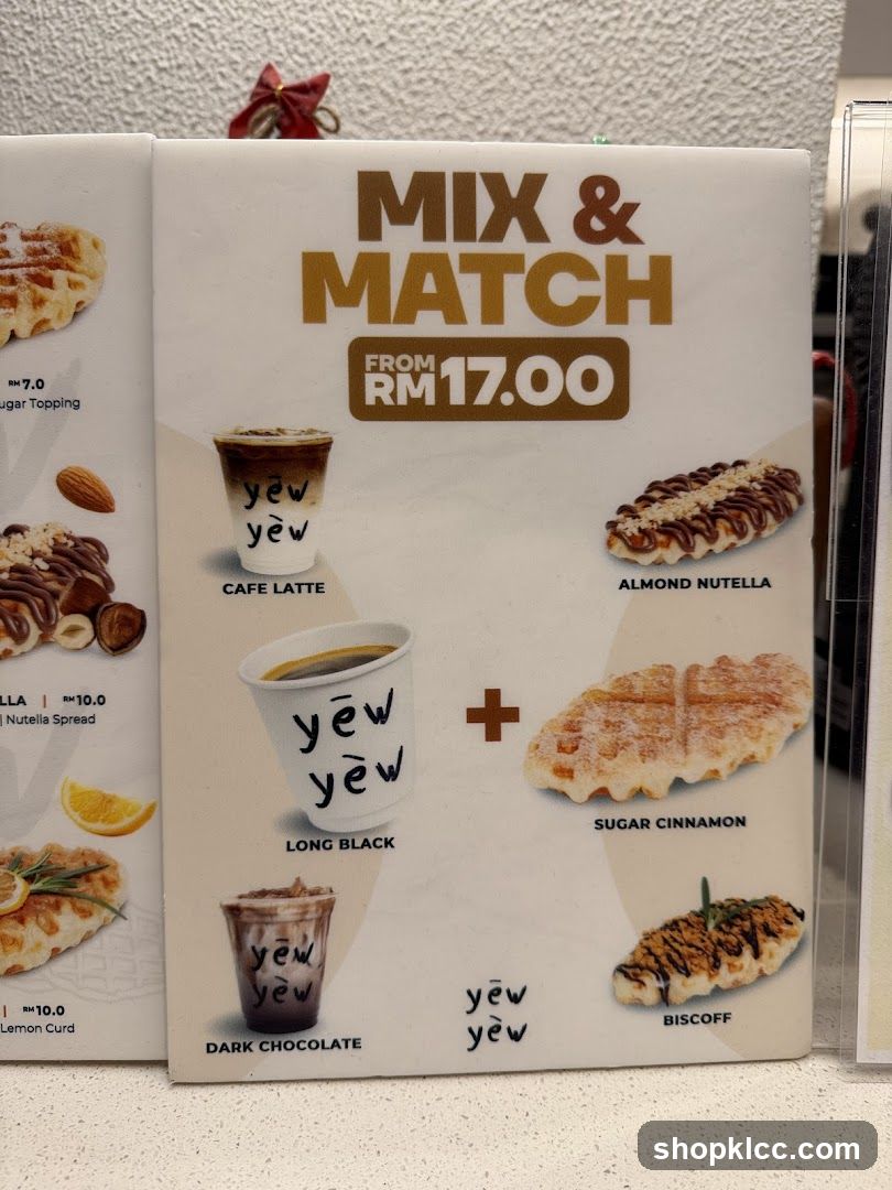 Mix & Match Menu