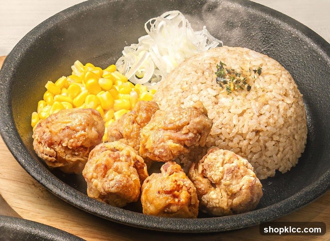 Fried Chicken and Rice