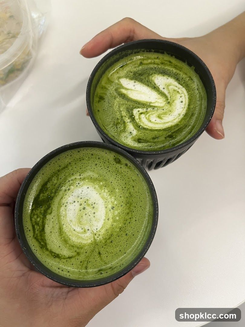 Matcha Lattes