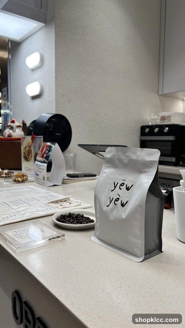 Coffee Beans and Bag