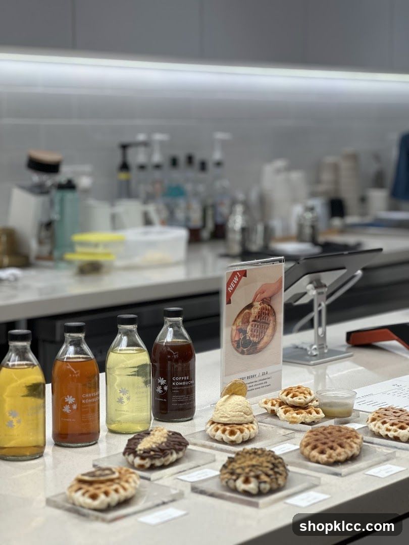 Desserts and Drinks Display