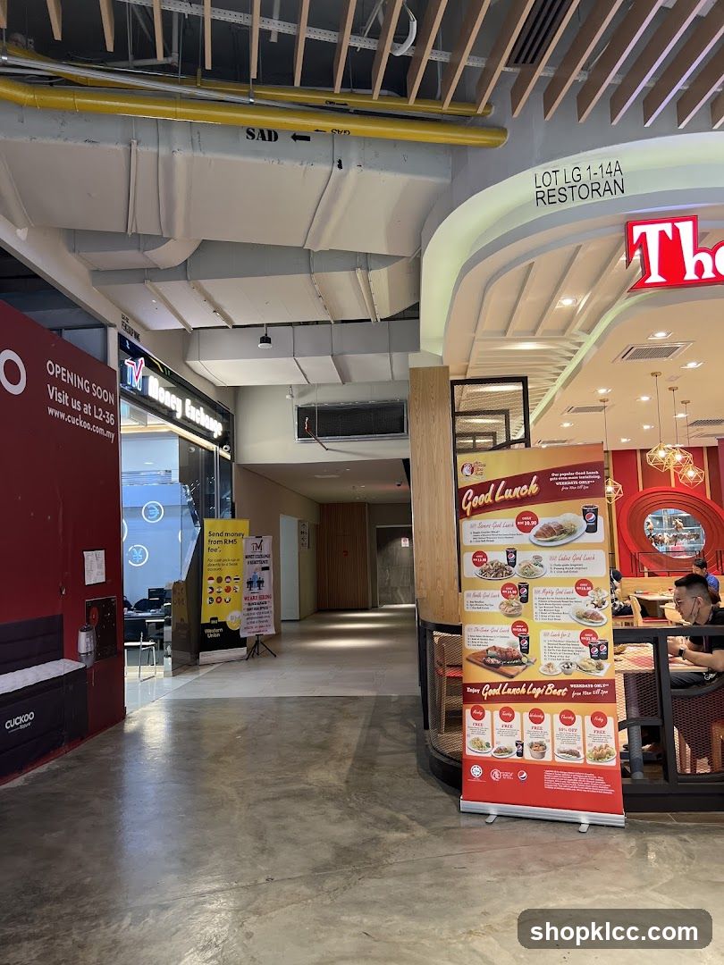 Restaurant and Money Exchange