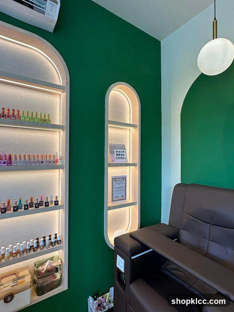 Nail Salon Interior