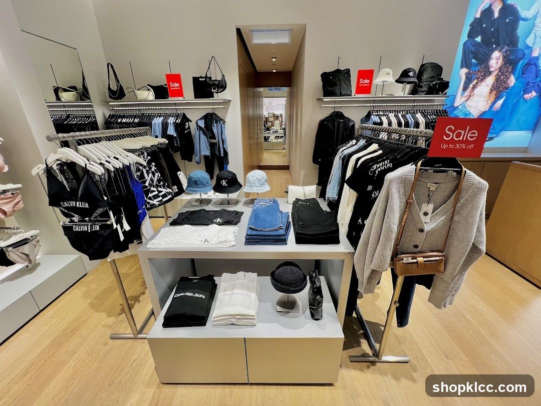 Calvin Klein Store Interior