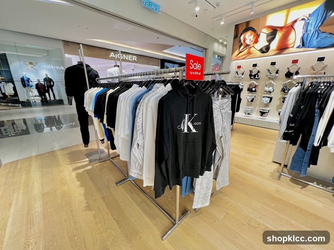 Calvin Klein Store Interior