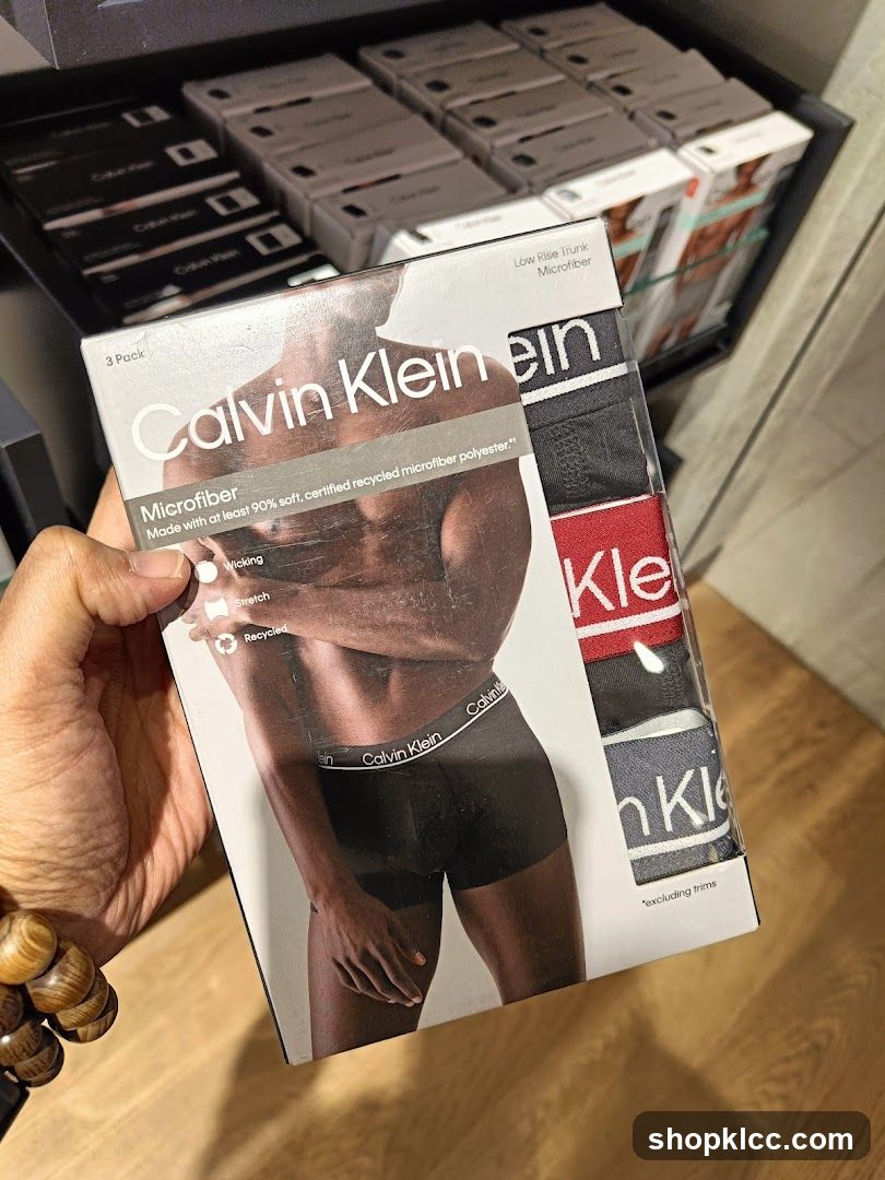 Calvin Klein Microfiber Underwear 3-Pack