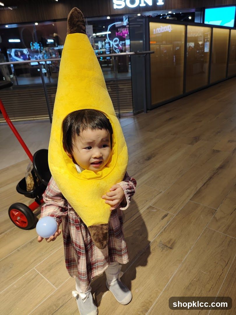 Child in Banana Costume