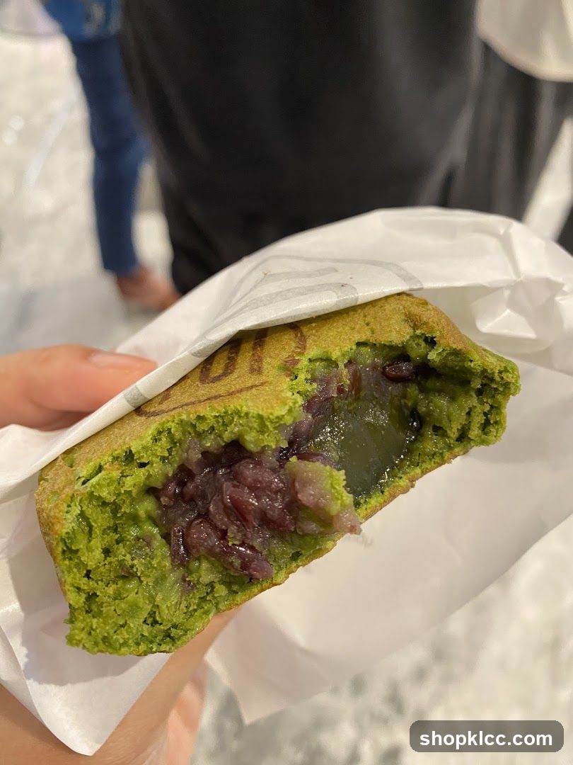 Matcha Red Bean Cake