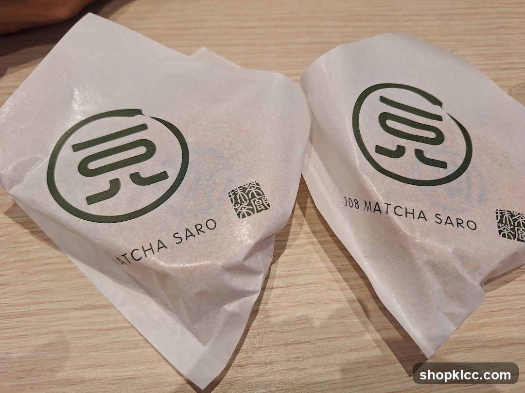 Matcha Saro Packaging