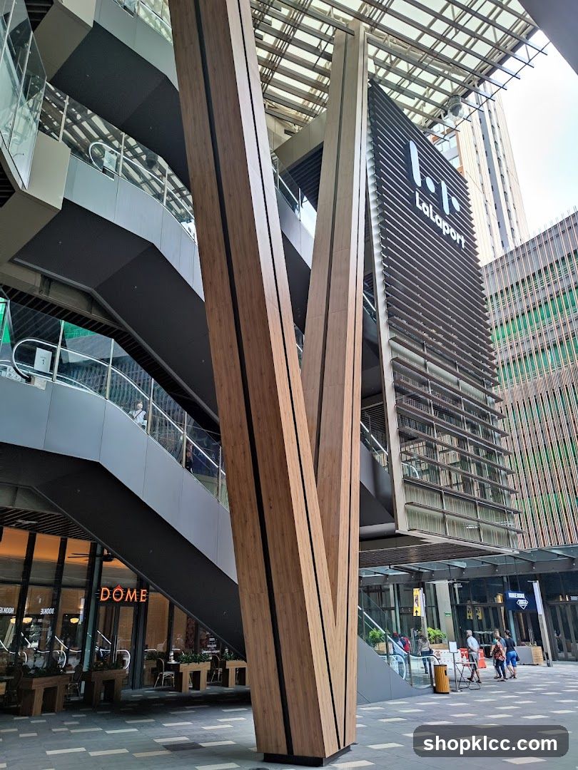 Modern Shopping Center Entrance