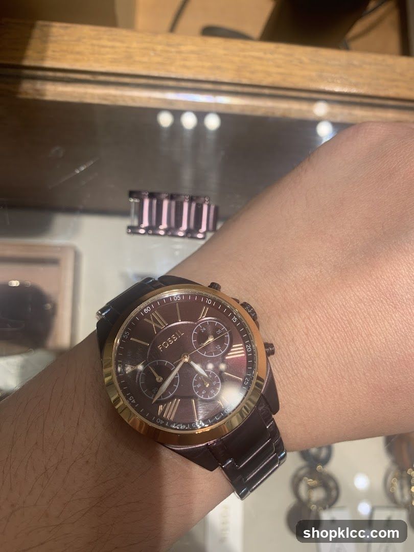 Fossil Watch on Wrist