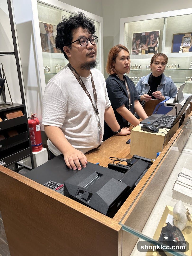 Store Employees at Counter