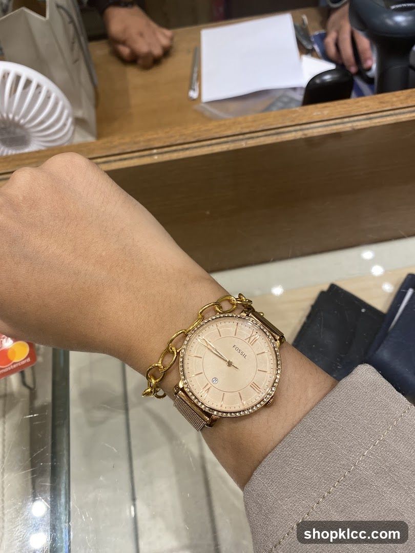 Fossil Watch on Wrist