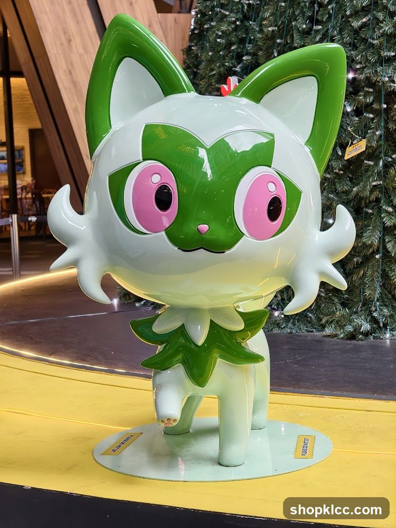 Sprigatito Statue