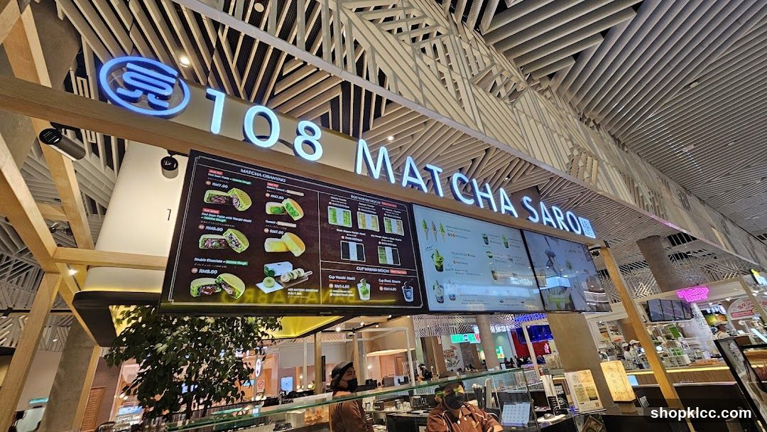 108 Matcha Saro Menu