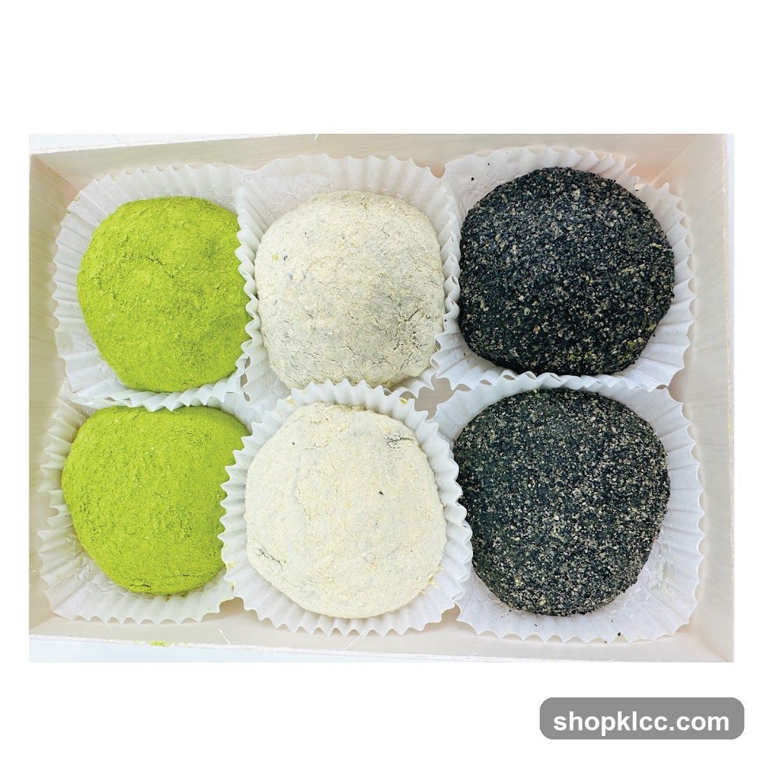 Assortment of Mochi
