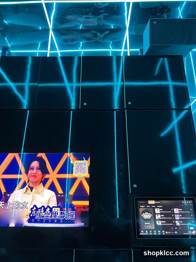 Karaoke Screen and Tablet