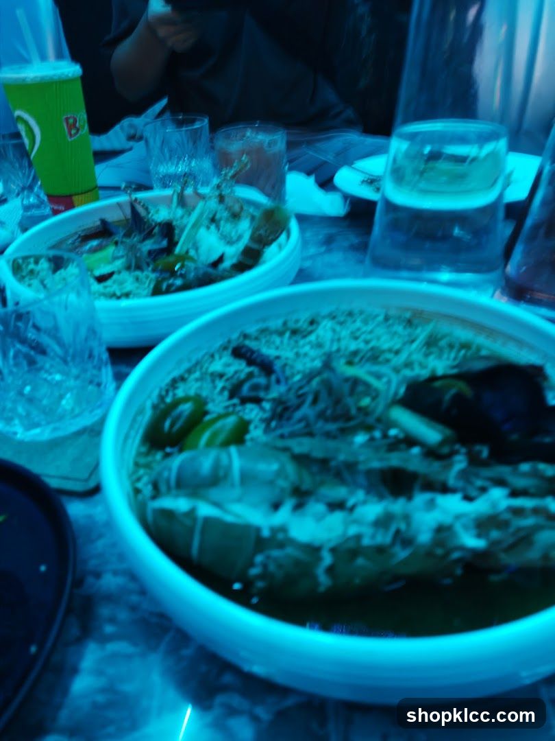 Bowls of food on a table