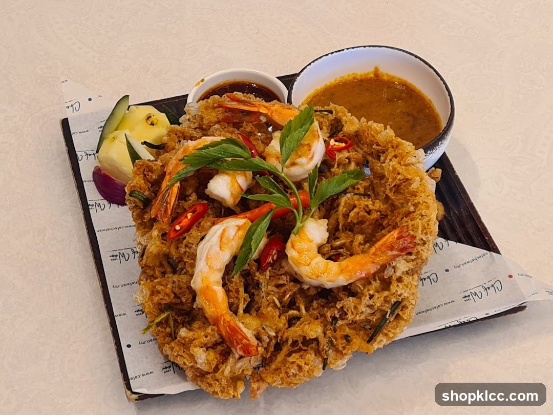 Crispy Fried Dish with Shrimp