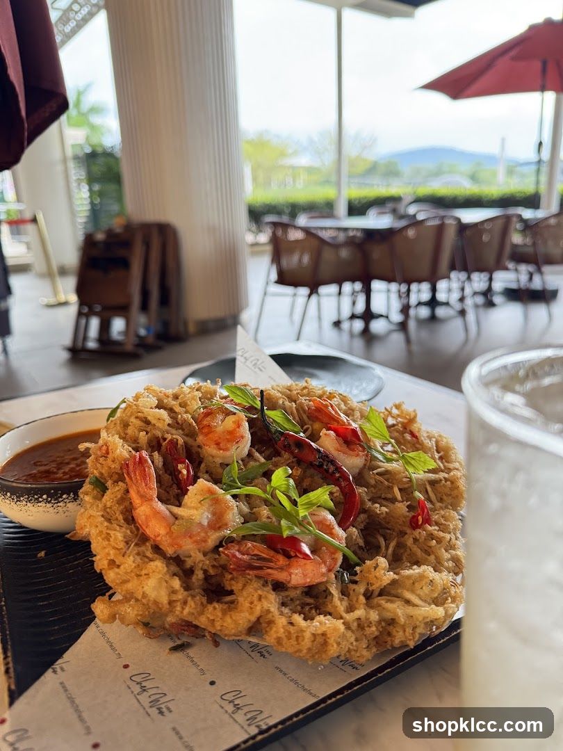 Crispy Fried Dish with Shrimp