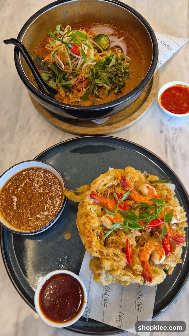 Assortment of Malaysian Dishes
