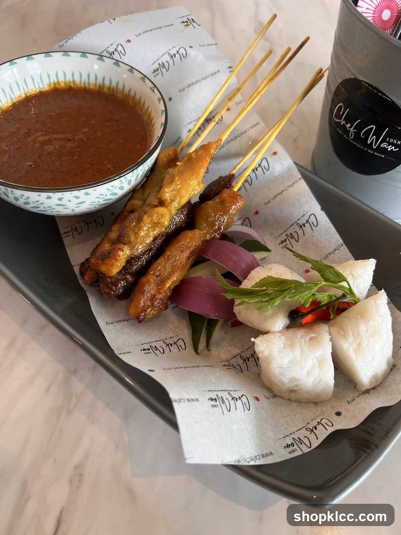 Satay with Peanut Sauce