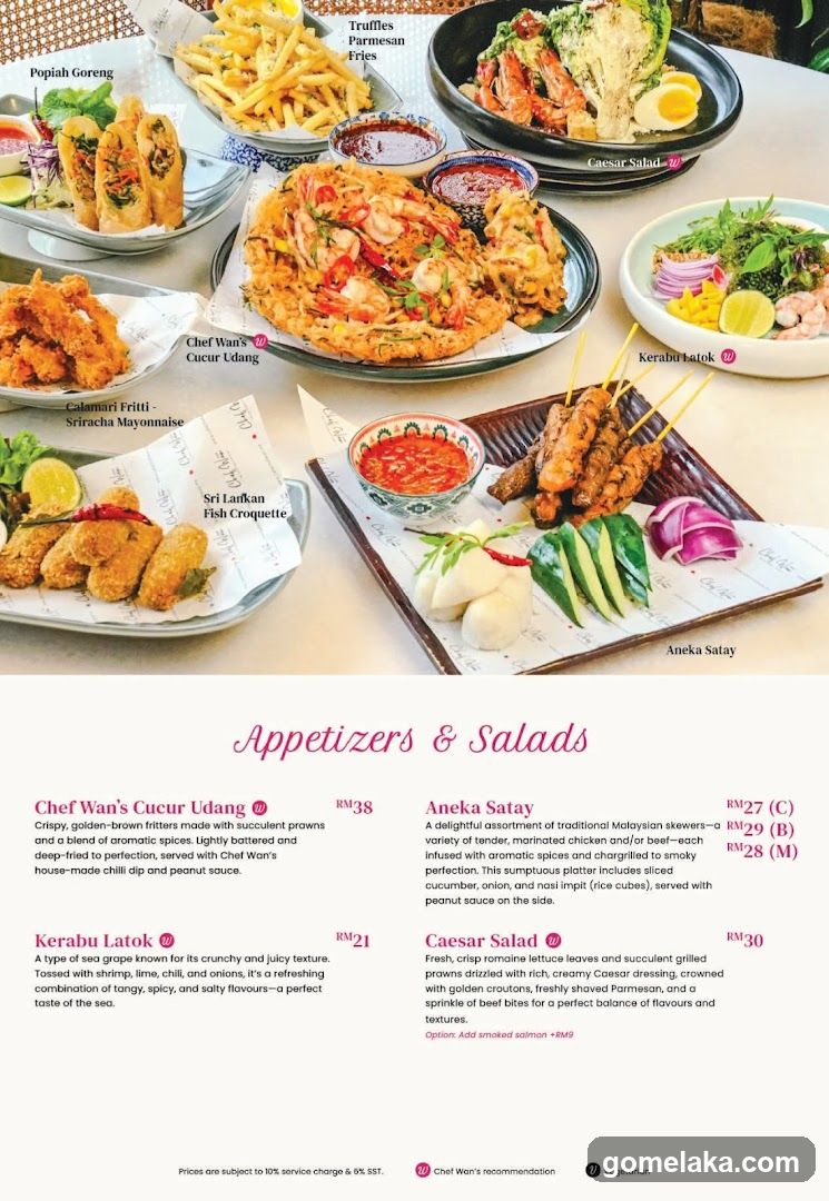 Appetizers & Salads