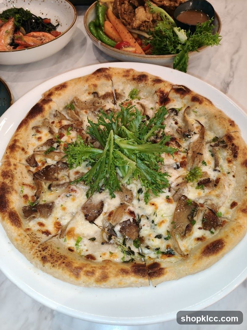 Mushroom Pizza