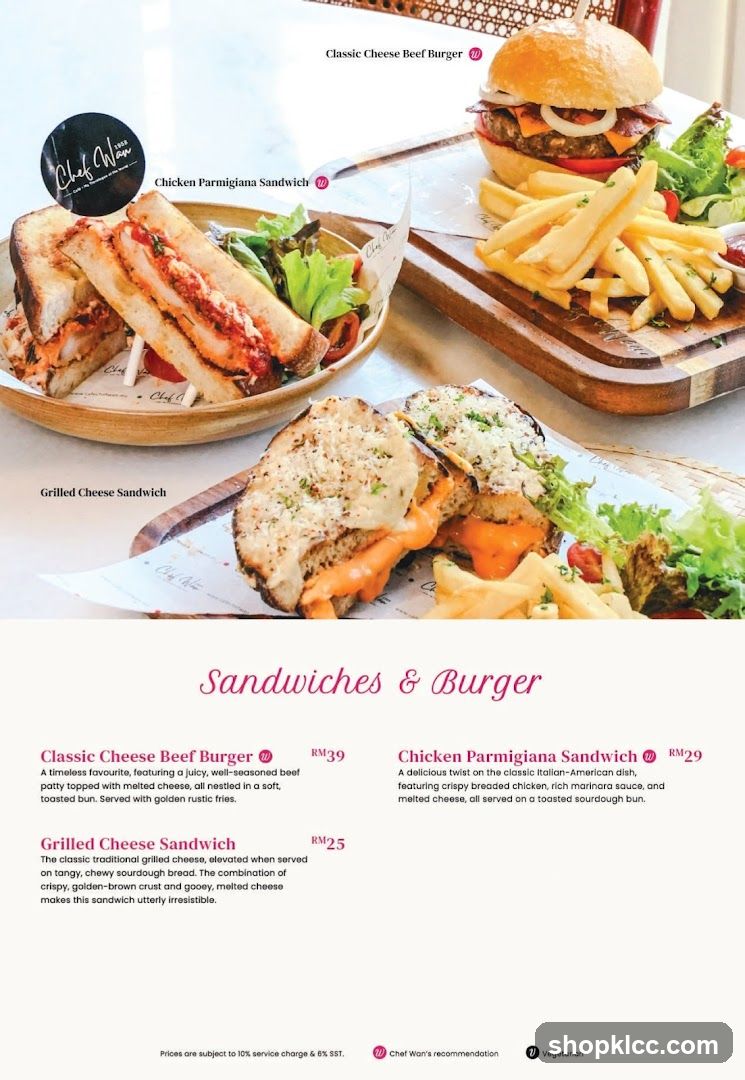 Sandwiches & Burger