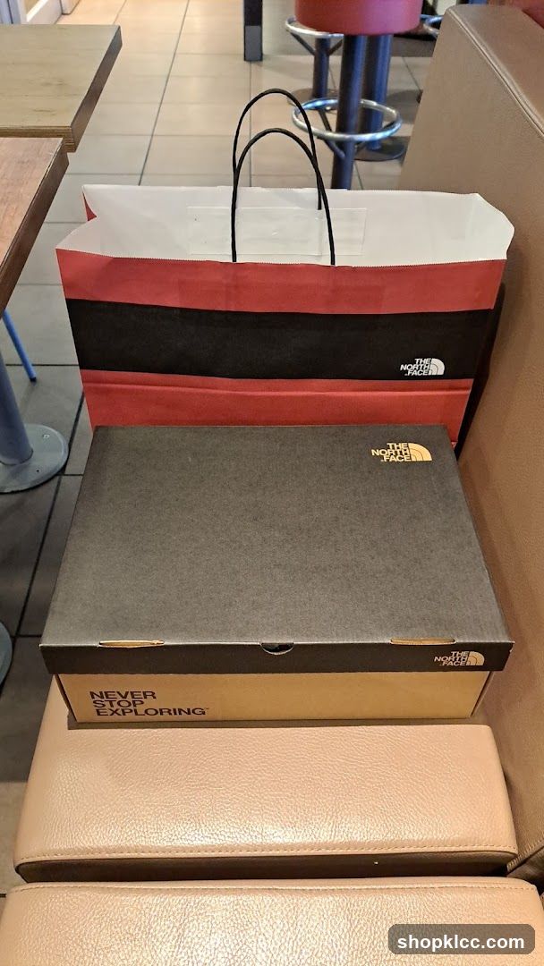 The North Face Shopping Bag and Box