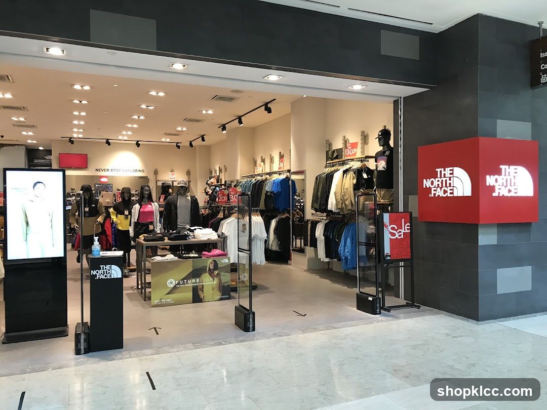 The North Face Storefront
