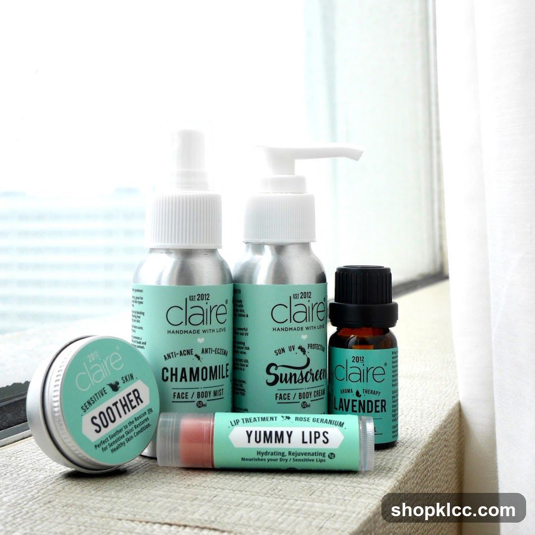 Claire Skincare Products