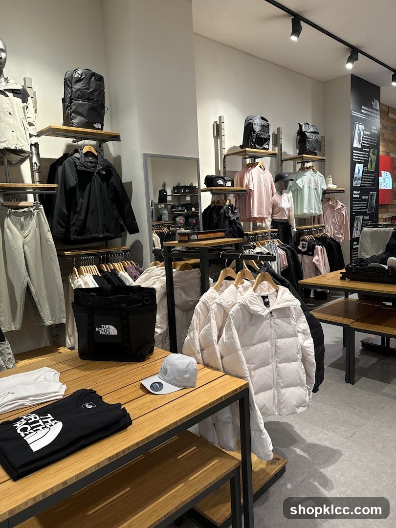 The North Face Store Interior