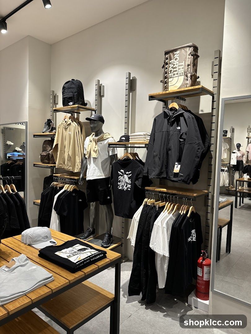 The North Face Store Display
