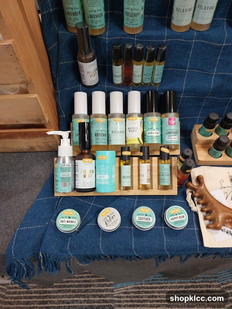 Claire Products Display