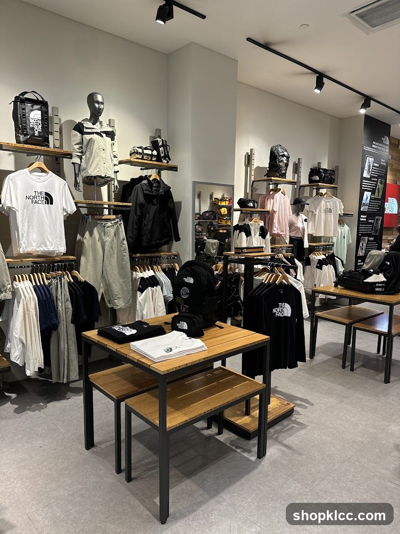 The North Face Store Interior