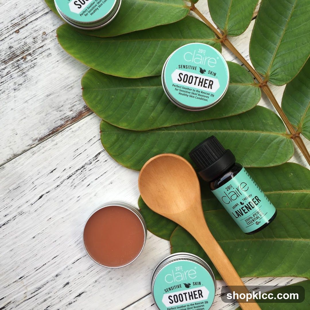 Claire Soother and Lavender Essential Oil