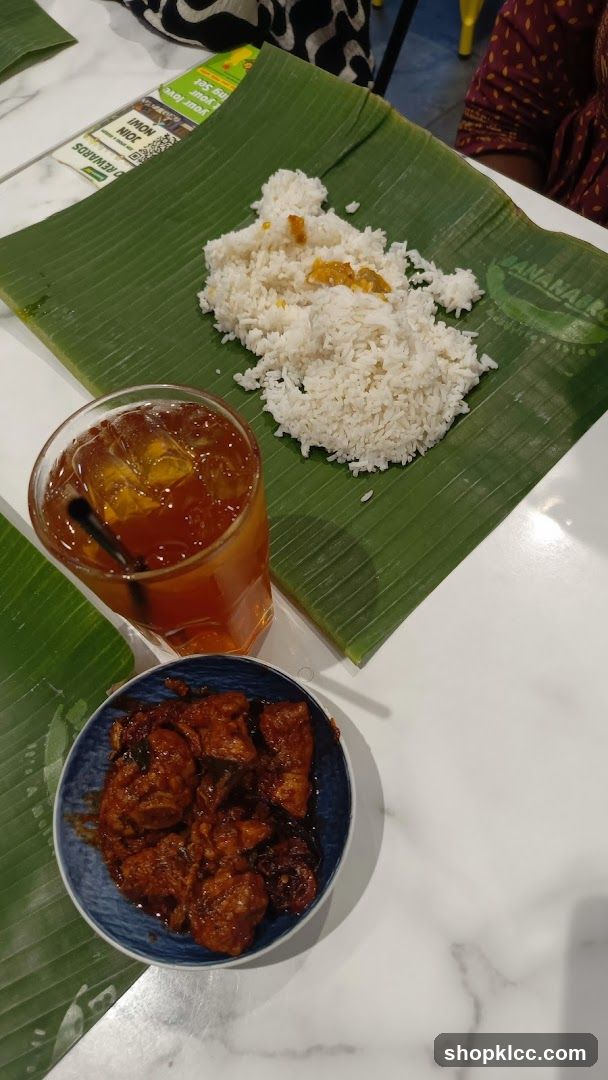 Meal on Banana Leaf