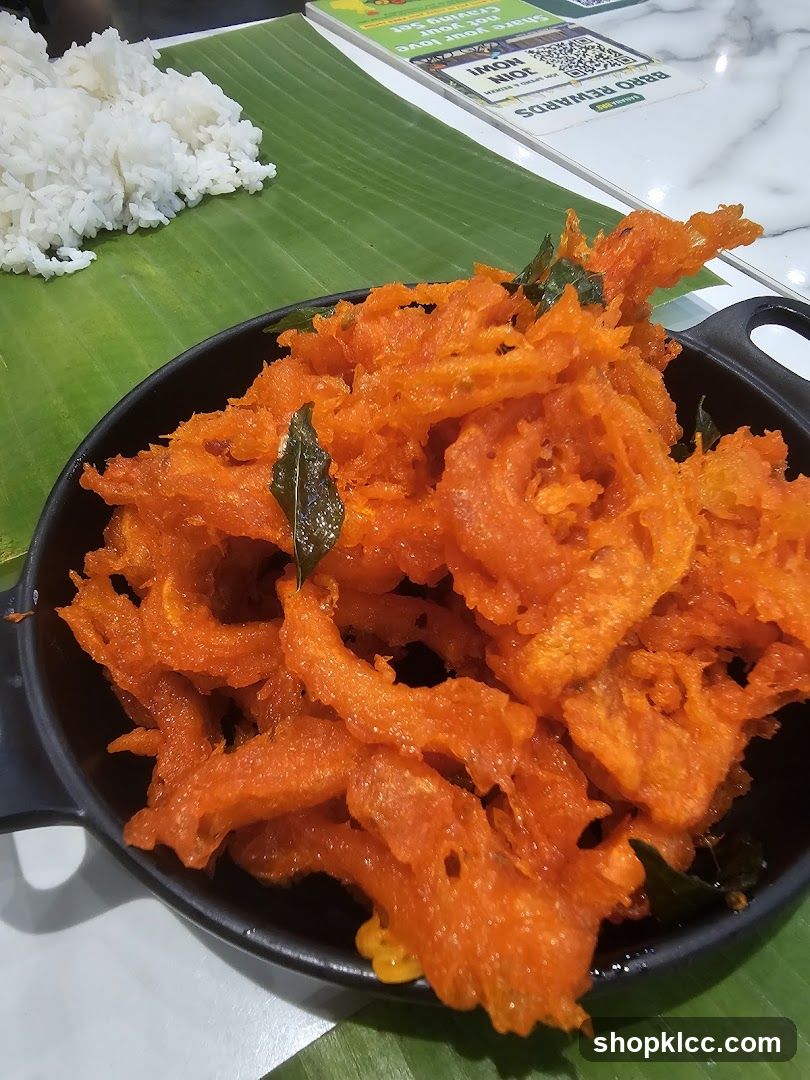 Crispy Fried Snack with Rice